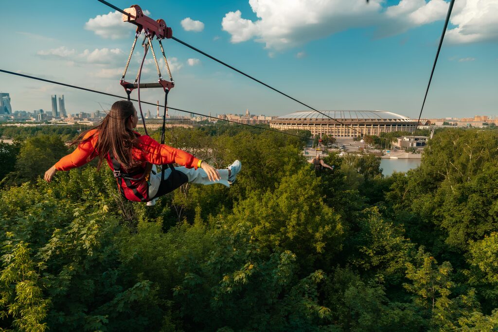 Зиплайн Воробьевы горы